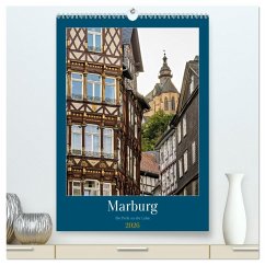 Cover Marburg - Die Perle an der Lahn (hochwertiger Premium Wandkalender 2026 DIN A2 hoch), Kunstdruck in Hochglanz