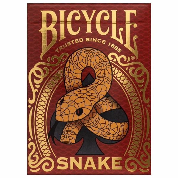 Bicycle Snake (Designer Spielkarten, Poker, Skat...)