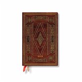 Paperblanks 2026 First Folio Shakespeare's Library 12-Month Planner Mini Horizontal Elastic Band 160 Pg 100 GSM Paperblanks 2026 First Folio Shakespeare's Library 12-Month Planner Mini Horizontal Elastic Band 160 Pg 100 GSM