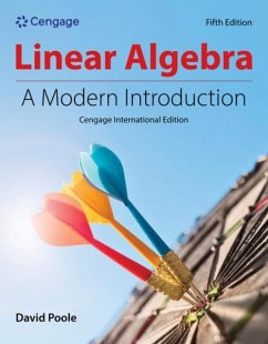 Cover Linear Algebra: A Modern Introduction, Cengage International Edition