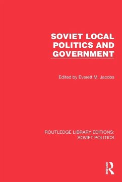 Cover Soviet Local Politics and Government