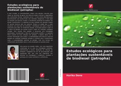 Cover Estudos ecológicos para plantações sustentáveis de biodiesel (Jatropha)