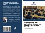 Interpretation der politischen Sprache im spanisch/arabischen Binom:
