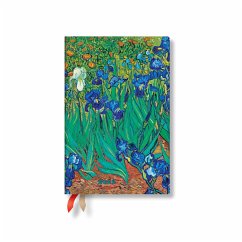 Cover Paperblanks 2026 Van Gogh's Irises Van Gogh's Irises 12-Month Planner Mini Horizontal Elastic Band 160 Pg 100 GSM
