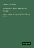 Documents nouveaux sur André Chénier Documents nouveaux sur André Chénier