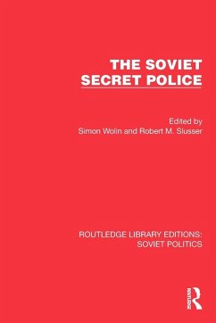 Cover The Soviet Secret Police