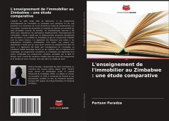 L'enseignement de l'immobilier au Zimbabwe : une étude comparative - Paradza, Partson