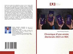 Chronique d'une année électorale 2023 en RDC - Mampuya Masamba, Roger