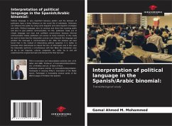 Cover Interpretation of political language in the Spanish/Arabic binomial: