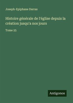 Cover Histoire générale de l'église depuis la création jusqu'a nos jours