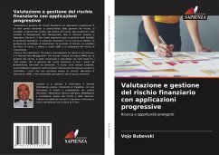 Cover Valutazione e gestione del rischio finanziario con applicazioni progressive