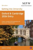 Getting into University: Oxford and Cambridge 2026 Entry