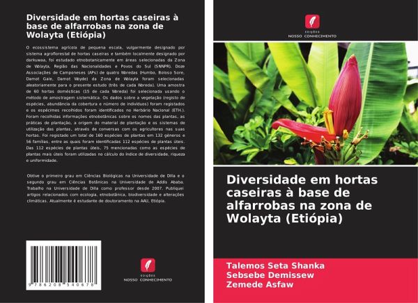 Diversidade em hortas caseiras à base de alfarrobas na zona de Wolayta (Etiópia)