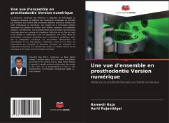 Cover Une vue d'ensemble en prosthodontie Version numérique