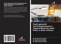 Cover Punti generali sull'insegnamento e l'apprendimento della fisica e della chimica