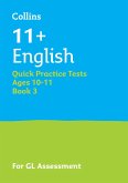 11+ English Quick Practice Tests Age 10-11 (Year 6) Book 3 11+ English Quick Practice Tests Age 10-11 (Year 6) Book 3