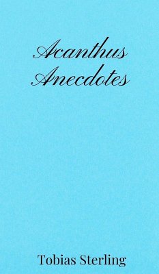 Acanthus Anecdotes Cover Acanthus Anecdotes