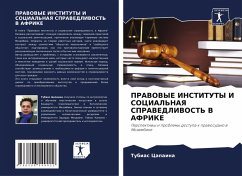 Cover PRAVOVYE INSTITUTY I SOCIAL'NAYa SPRAVEDLIVOST' V AFRIKE