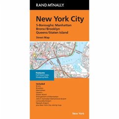 Cover New York City 5 Boroughs Street Map