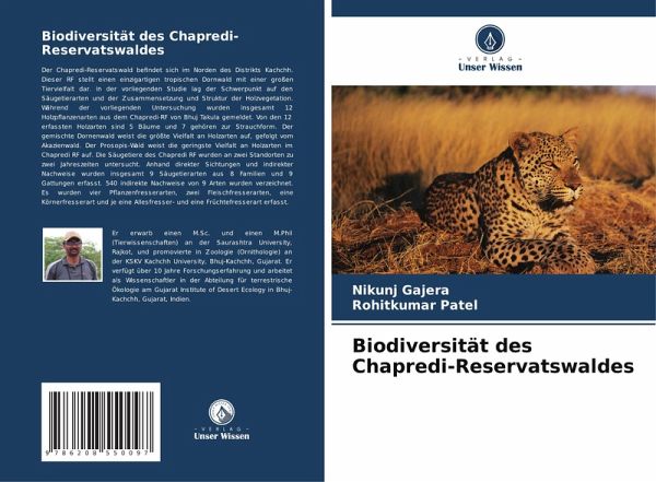 Biodiversität des Chapredi-Reservatswaldes Biodiversität des Chapredi-Reservatswaldes