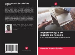 Cover Implementação do modelo de negócio