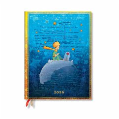 Cover Paperblanks 2026 Saint-Exupéry, the Little Prince Embellished Manuscripts Collection 12-Month Planner Flexis Ultra Vertical Elastic Band 176 Pg 100 GSM