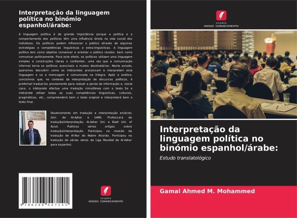Interpretação da linguagem política no binómio espanhol/árabe: Interpretação da linguagem política no binómio espanhol/árabe: