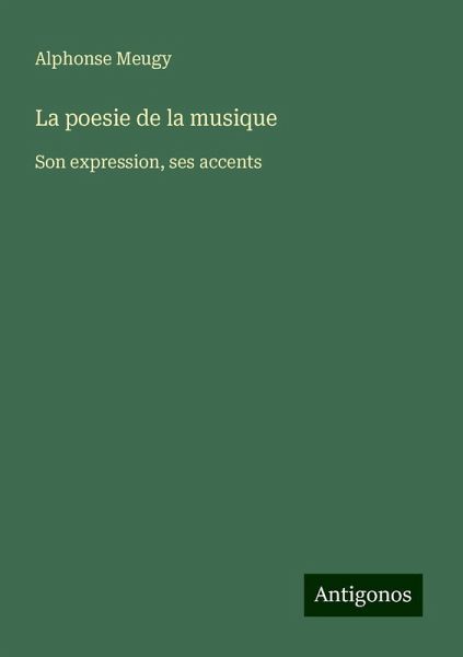 La poesie de la musique La poesie de la musique