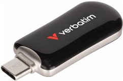 Cover Verbatim Plectra Black 128GB USB-C Flash Drive 30225