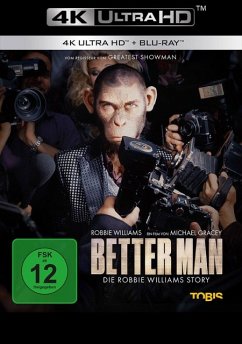 Cover Better Man - Die Robbie Williams Story UHD BD