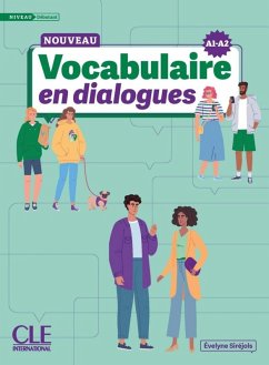 Cover Nouveau Vocabulaire en dialogues. Niveau débutant A1-A2.