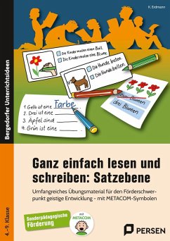 Ganz einfach lesen und schreiben: Satzebene - Erdmann, K.