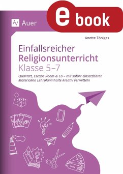 Cover Einfallsreicher Religionsunterricht Klassen 5-7 (eBook, PDF)