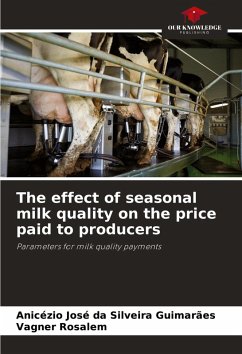 Cover The effect of seasonal milk quality on the price paid to producers