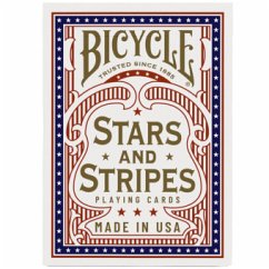 Cover Bicycle Stars and Stripes (Designer Spielkarten, Poker, Skat...)