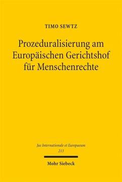 Cover Prozeduralisierung am Europäischen Gerichtshof für Menschenrechte