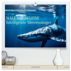 Cover Wale und Delfine - Intelligente Meeressäuger (hochwertiger Premium Wandkalender 2026 DIN A2 quer), Kunstdruck in Hochglanz