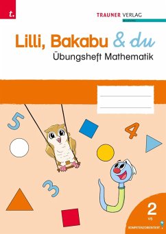 Cover Lilli, Bakabu & du, Übungsheft Mathematik 2 VS
