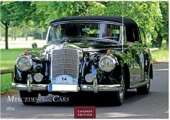 Cover Mercedes Classic Cars 2026 24x35cm - Mercedes Oldtimer Kalender - Eleganz & Geschichte im Kalenderformat