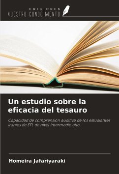 Cover Un estudio sobre la eficacia del tesauro