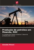 Produção de petróleo em Moanda, RDC