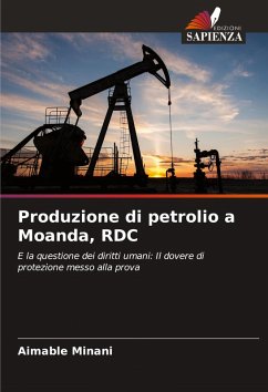 Produzione di petrolio a Moanda, RDC - Minani, Aimable