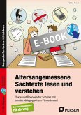 Altersangemessene Sachtexte lesen und verstehen (eBook, PDF)