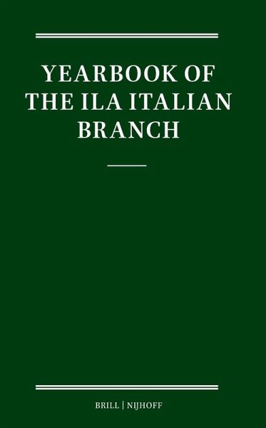 Yearbook of the Ila Italian Branch Yearbook of the Ila Italian Branch