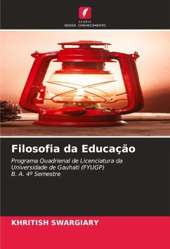 Cover Filosofia da Educação