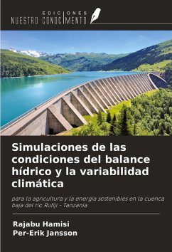 Cover Simulaciones de las condiciones del balance hídrico y la variabilidad climática
