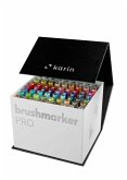 KARIN Marker Brushmarker PRO Mega Box, 63 Farben + 3 Blender KARIN Marker Brushmarker PRO Mega Box, 63 Farben + 3 Blender