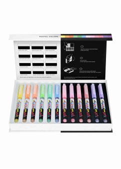 KARIN Marker PIGMENT decobrush Pastel Colors Collection, 12er Set