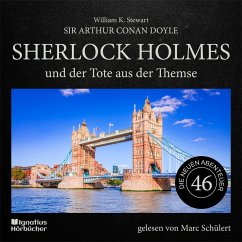 Cover Sherlock Holmes und der Tote aus der Themse (Die neuen Abenteuer, Folge 46) (MP3-Download)