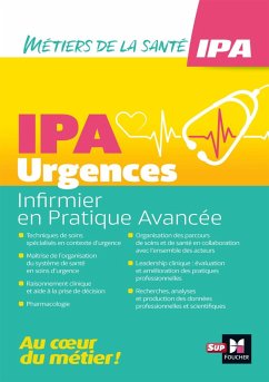 Cover Infirmier en pratique avancée - IPA - mention Urgences (eBook, ePUB)